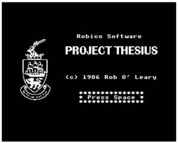 Rick Hanson Trilogy, The - Saga of a Spy (1986)(Robico)[h TSTH] screen shot title